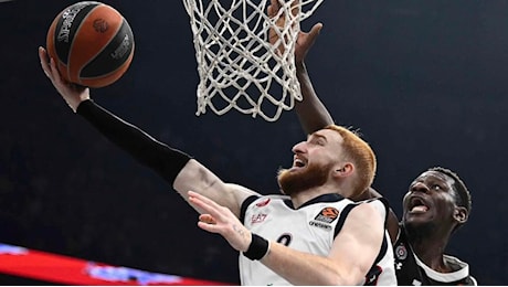 L'Olimpia gioca una partita solida, lotta per 40 minuti e batte il Partizan Belgrado