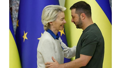 Von der Leyen “scalda” l'Ucraina: prestiti da 35 miliardi