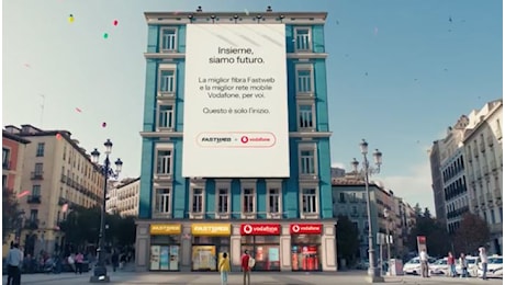 Pubblicità: Fastweb + Vodafone si presenta con lo spot firmato The Bunch