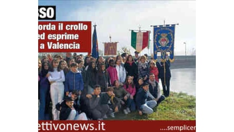 CHIVASSO  La città ricorda il crollo del ponte ed esprime solidarietà a Valencia