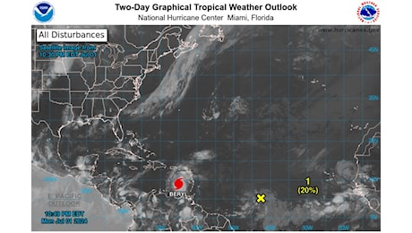 L'uragano Beryl sale alla categoria 5, potenzialmente catastrofico