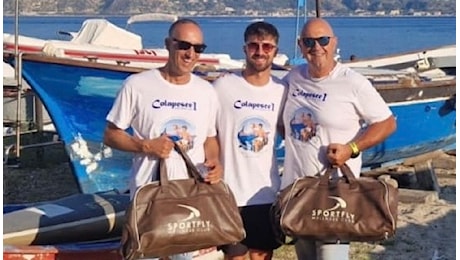 Tre amici e un’impresa straordinaria: la traversata a nuoto dello Stretto di Messina