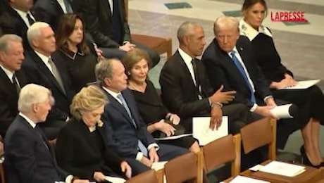 Funerali Carter: Biden, Trump, Obama, Clinton e Bush alle esequie