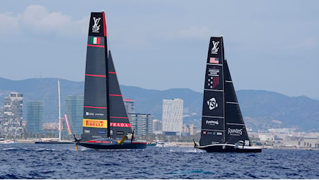 Louis Vuitton Cup: Luna Rossa prima in classifica, battute American Magic e Ineos