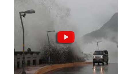 Meteo: Tifone Krathon, landfall in Taiwan, ci sono già danni. Il Video