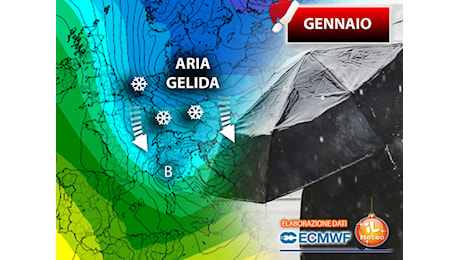 Meteo Gennaio: è arrivata la Tendenza sul primo mese del 2025, gli aggiornamenti