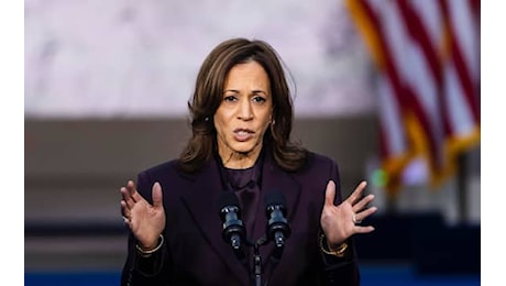 Elezioni Usa 2024, il discorso di Kamala Harris dopo la sconfitta contro Donald Trump