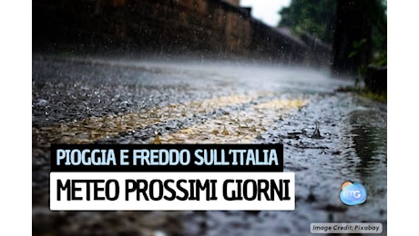 Meteo 5 GIORNI: maltempo su tutta l'Italia con calo delle temperature