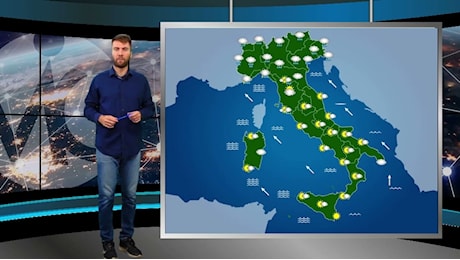 Le previsioni meteo del weekend