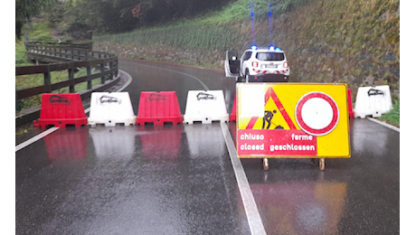 Allerta meteo arancione, la Provincia chiude la SP 88 a Paspardo