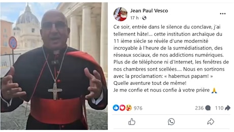 Conclave, i cardinali influencer: gli ultimi post prima di lasciare i telefonini. «Stasera si entra nel silenzio»