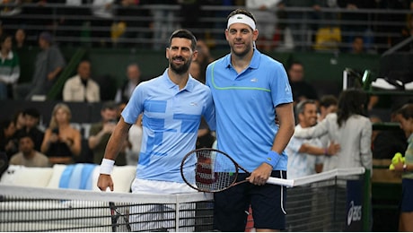 Martin Del Potro saluta il tennis: partita d'addio con Novak Djokovic e Gabriela Sabatini