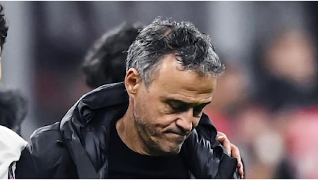 PSG, Luis Enrique commosso: E' morta la moglie del mio assistente: la vittoria è per lei