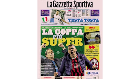 Prime Pagine: La Coppa più Super; Motta, ridacci la vera Juve!