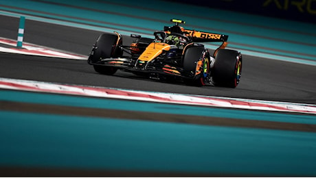 Gp Abu Dhabi: pole Norris davanti a Piastri, Sainz terzo e Leclerc ultimo