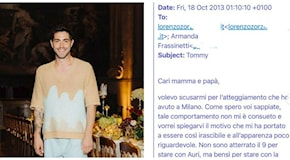 Tommaso Zorzi pubblica la mail con cui fece coming out con i suoi genitori: Amo un ragazzo, so quanto possa essere una delusione