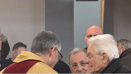 Caivano, Mattarella alla messa celebrata da don Patriciello