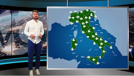 Le previsioni meteo di domani 8 maggio