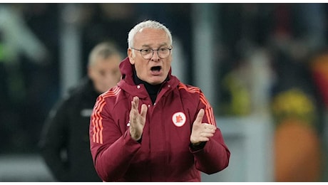 Roma-Braga, Ranieri: «Sto lavorando sia come allenatore sia come dirigente. Spero di non sbagliare la scelta del prossimo tecnico»