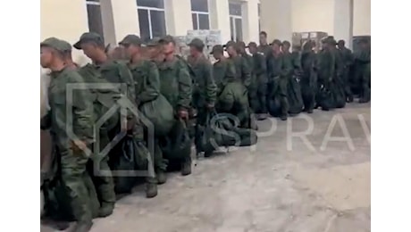 Russia, il video: soldati della Corea del Nord per la guerra in Ucraina