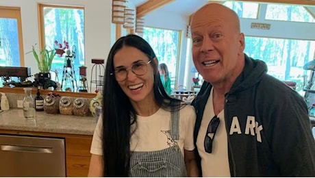 Bruce Willis, Demi Moore: C'è grande bellezza nell'accoglierlo per com'è adesso