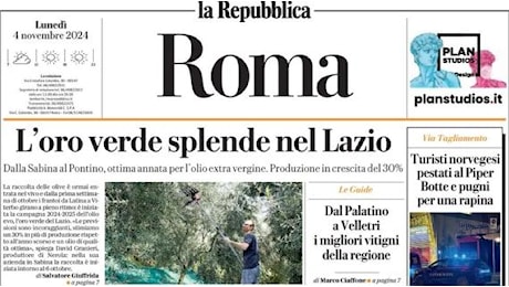 L'ed. romana de La Repubblica apre sul ko della Roma a Verona: Juric appeso a un filo