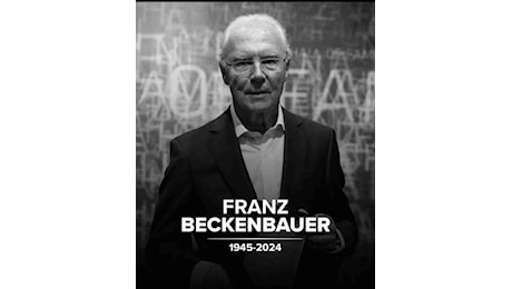 La Supercoppa tedesca sarà intitolata a Franz Beckenbauer