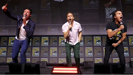 Deadpool & Wolverine: Ryan Reynolds, Hugh Jackman e tutte le star dei camei sul palco del San Diego Comic-Con