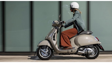 Vespa Gts 310 è la più potente mai realizzata. Con 25 cv guida più fluida e appagante