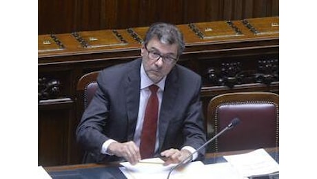 Giorgetti: Più difficile Pil 1% nel 2024 per revisione Istat