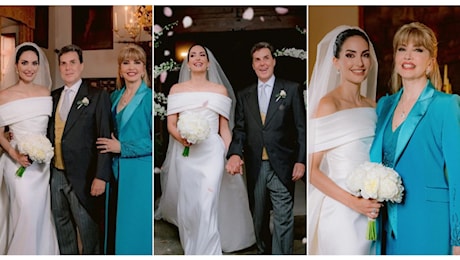 Milly Carlucci, la figlia Angelica si è sposata: il matrimonio da sogno con il principe Fabio Borghese, i look della sposa e degli invitati