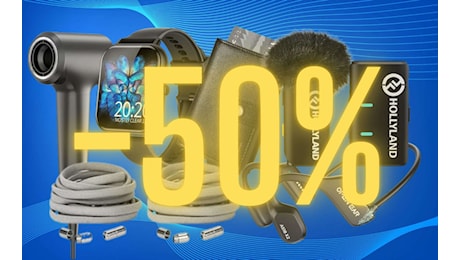 Amazon tutto al 50%: occasioni PAZZESCHE a partire da 3,99€