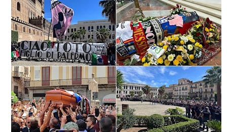 I funerali di Totò Schillaci, l'ultimo saluto a Palermo. FOTO