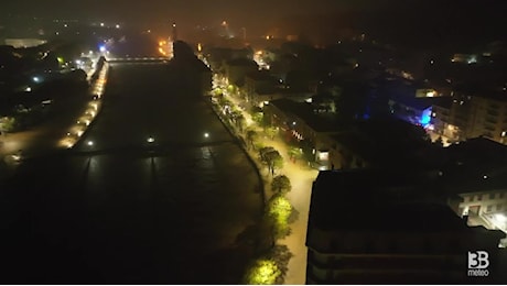 Cronaco meteo, emergenza maltempo Liguria - Alluvione a Cairo Montenotte, immagini dal drone - VIDEO