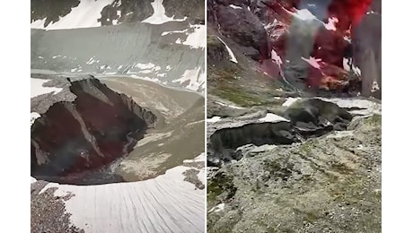 Maltempo, sulle Alpi si apre un enorme Canyon: frattura incredibile | VIDEO