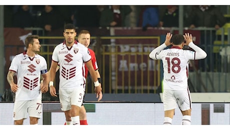 Golazo da centrocampo di Adams: il Torino vince 1-0 sul campo dell’Empoli