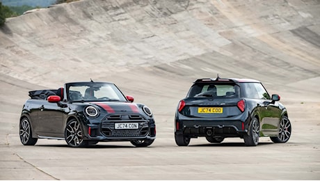 Nuove MINI JCW e JCW Cabrio, anche a benzina con scarico centrale