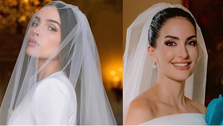 Matrimonio di Olivia Culpo e di Angelica Donati, figlia di Milly Carlucci: due beauty look (diversi) per la sposa mora