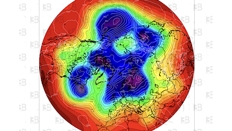 Meteo. Vortice polare sugli USA porta il gelo, in Europa veloci cambiamenti con la Nao