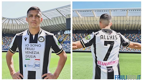 Alexis Sanchez riabbraccia l’Udinese dopo 13 anni: biennale e maglia numero 7