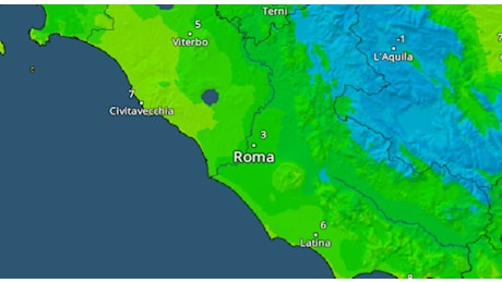 Freddo e pioggia in arrivo a Roma, temperature minime vicine allo zero: ecco quanto durerà. Le previsioni