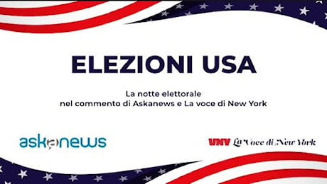 Elezioni Usa 2024, la notte elettorale askanews-La Voce di New York