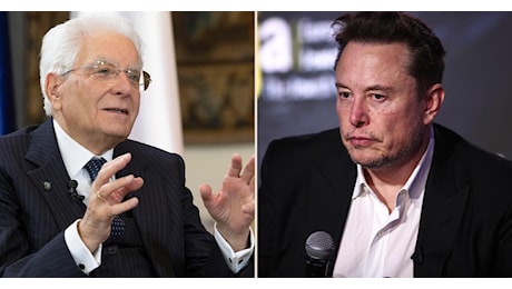 Migranti, Mattarella su Musk: «L’Italia sa badare a se stessa». E lui contrattacca: «Decide un’autocrazia non eletta?»