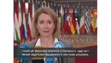 VIDEO: Siria, Kallas (Commissione Ue): I nostri vertici diplomatici andranno a Damasco