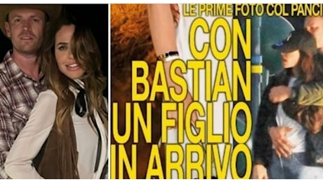 Ilary Blasi è incinta del quarto figlio? Le foto con Bastian Muller che le accarezza la pancia