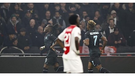 La Lazio vince anche ad Amsterdam, Ajax battuto 3-1