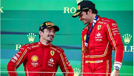 Gp di Spagna, la Ferrari in seconda fila nelle qualifiche: Leclerc terzo e Sainz quarto