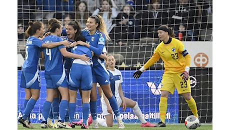 L’Italia Femminile vola agli Europei: Finlandia KO. Interista in gol!