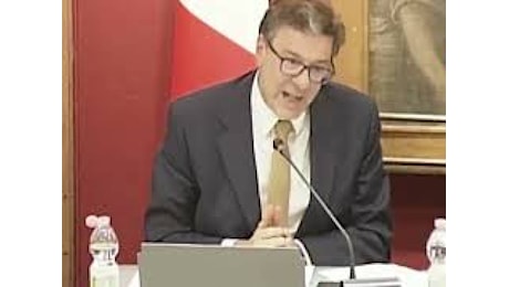 VIDEO: Giorgetti: In Manovra risorse a redditi medio-bassi, sorprende contestazione sindacati