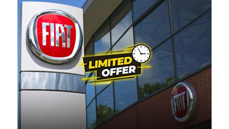 La nuova offerta Fiat lascia di stucco, entrambe ad anticipo 0: è corsa all’acquisto